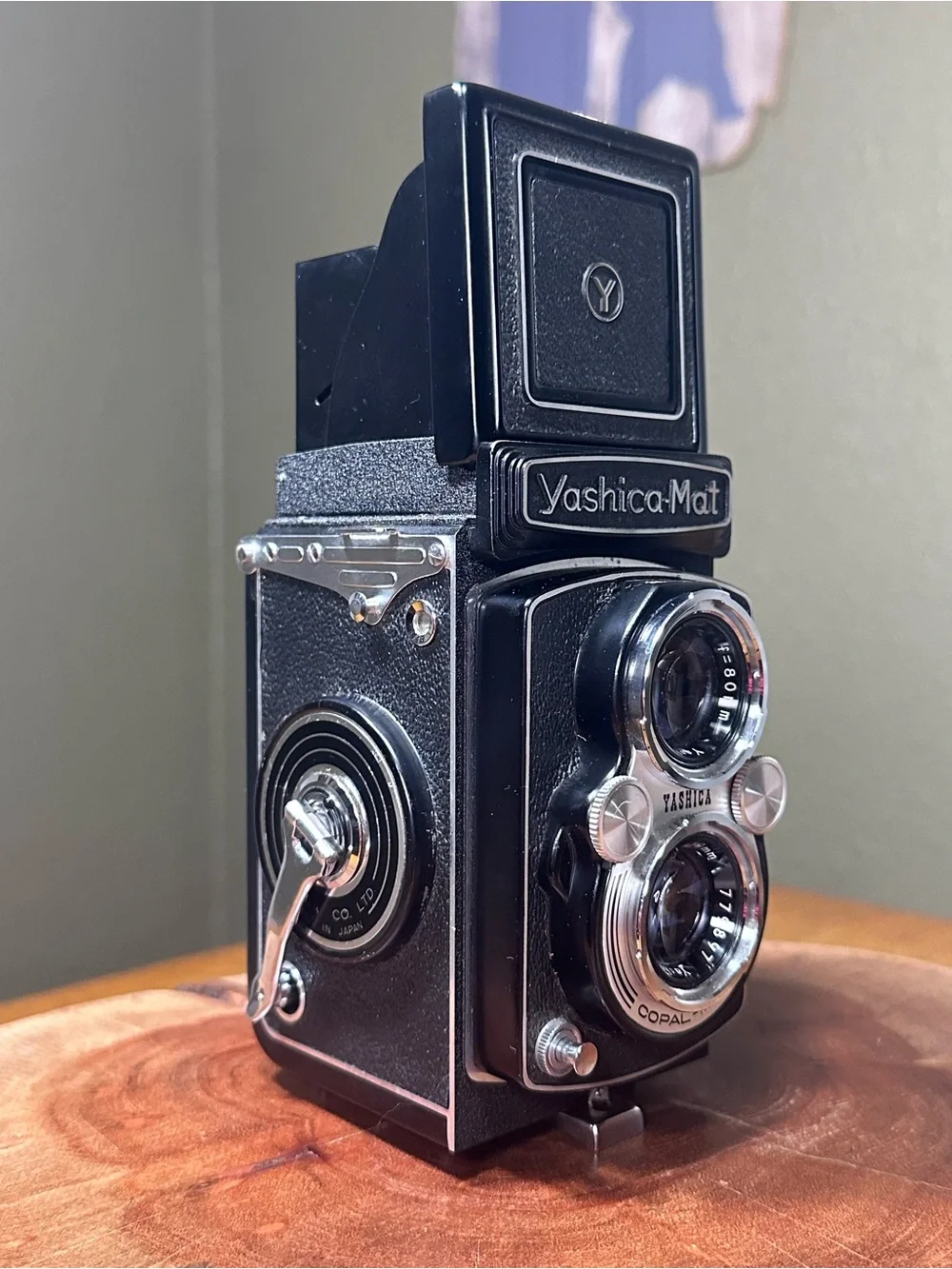 1967 Yashica-Mat TLR Film Camera - USDA HISTORY & MYSTERY KODAK FILM